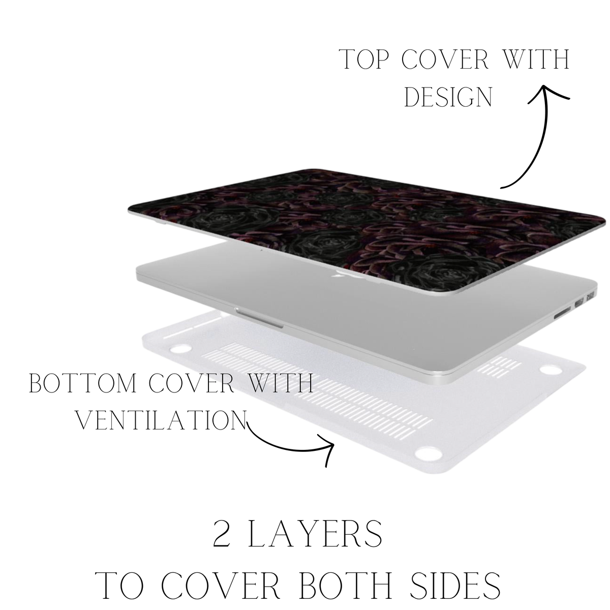 Bizarre Bouquet Laptop Case Int.
