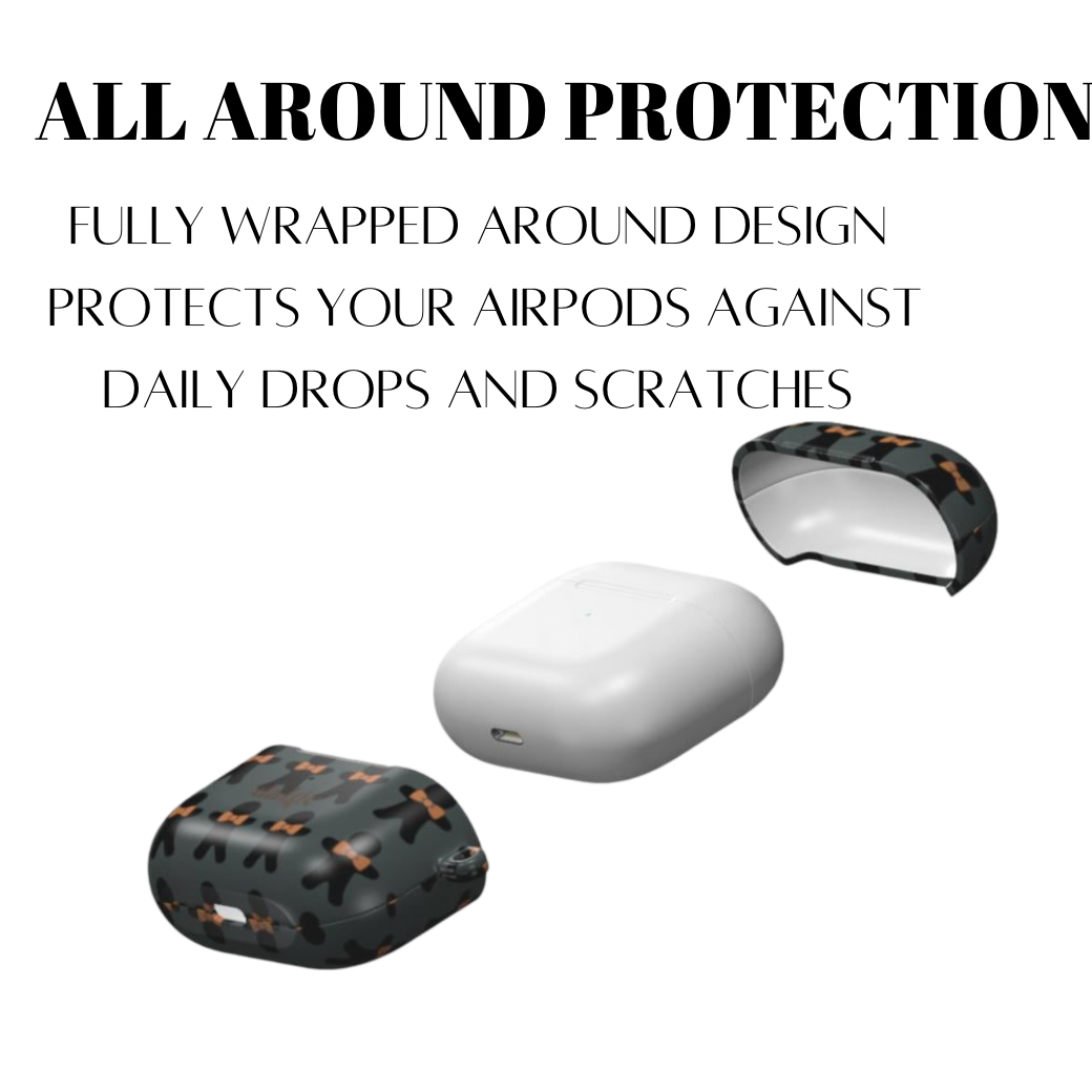 Wrapping Paper Earbuds Case | Secure &amp; Stylish Protection 