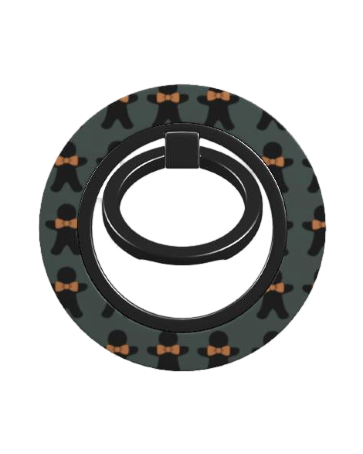 Wrapping Paper Phone Ring Holder