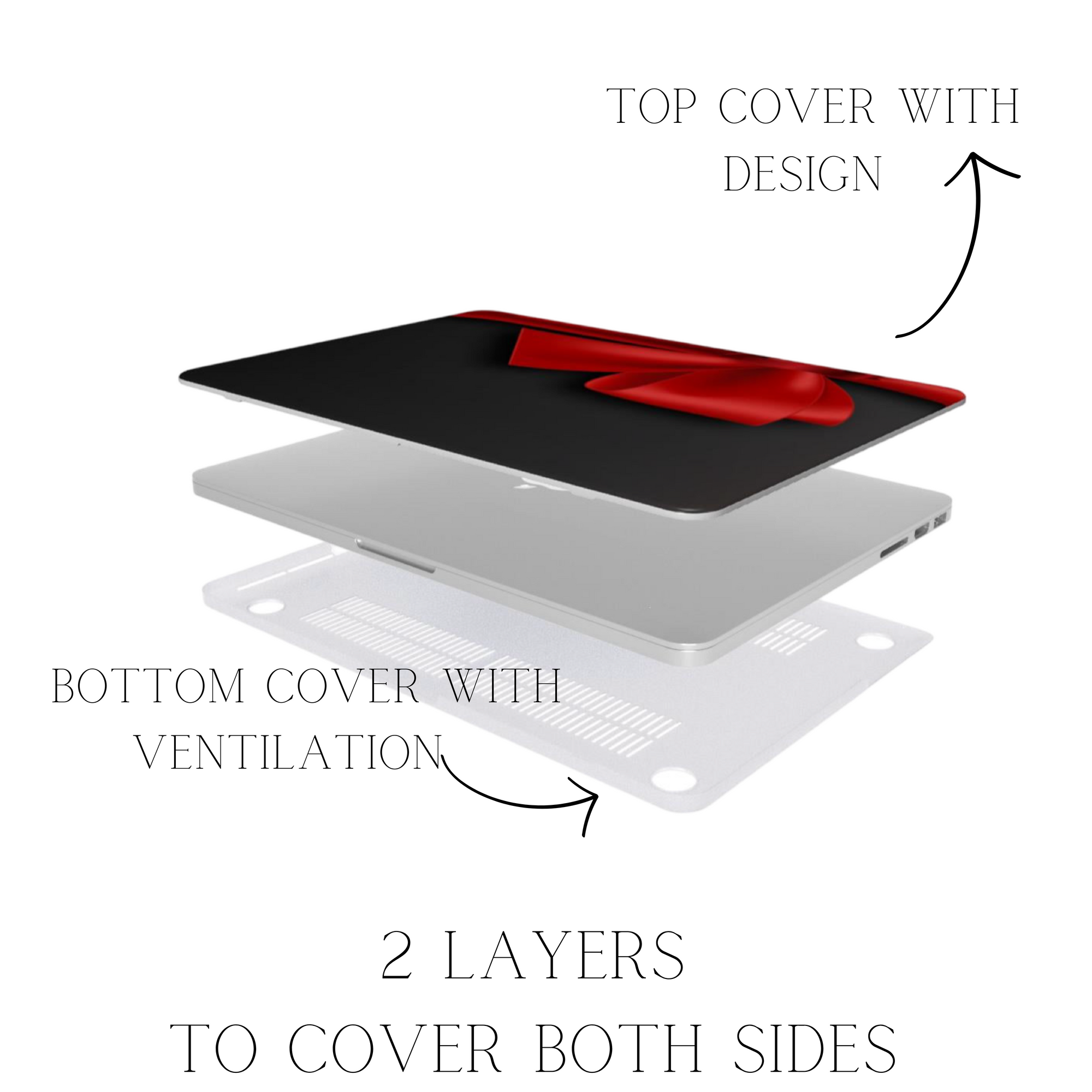 Classic Gown Laptop Case  | Artistic Full Coverage