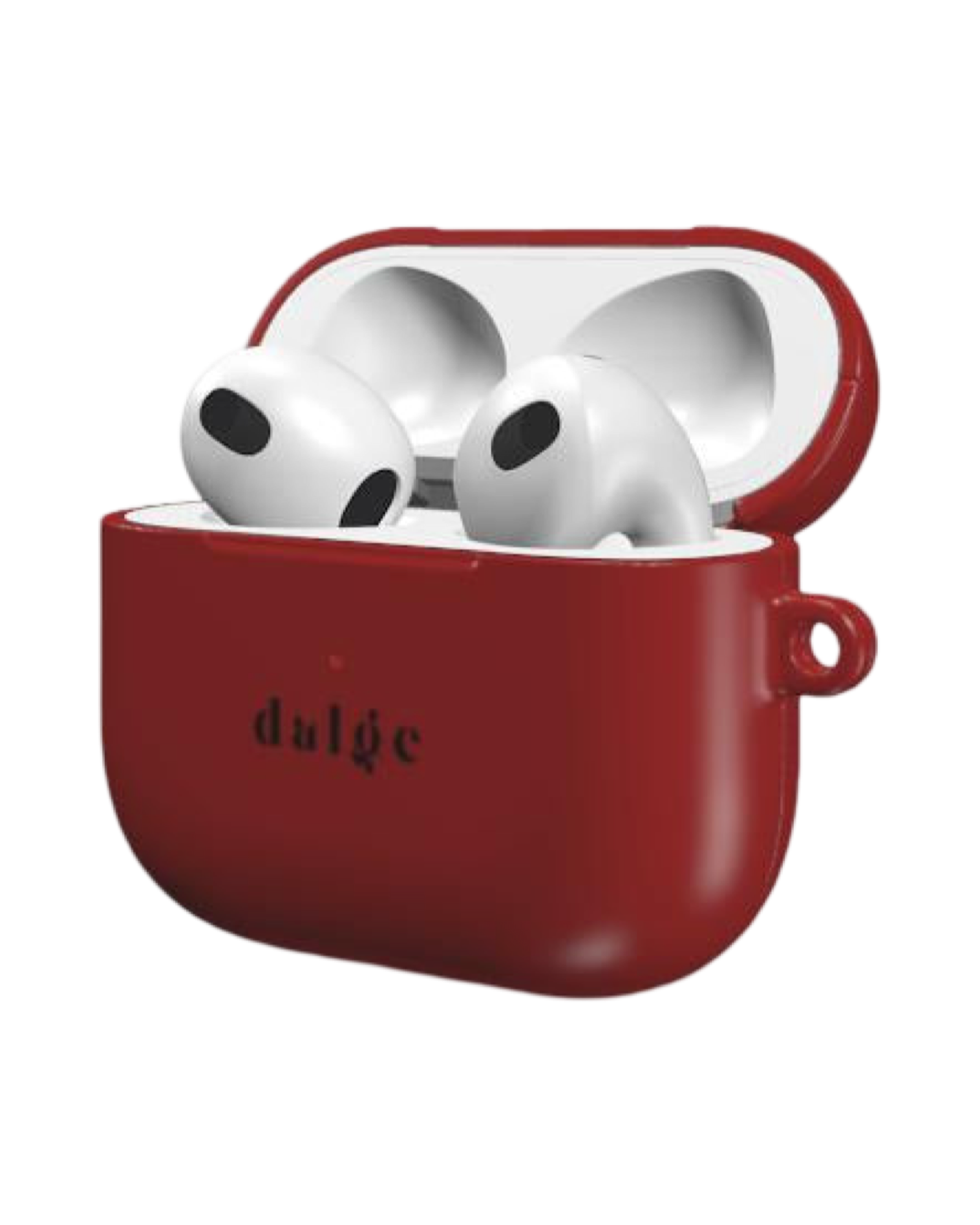 Apple Red Earbuds Case Int.