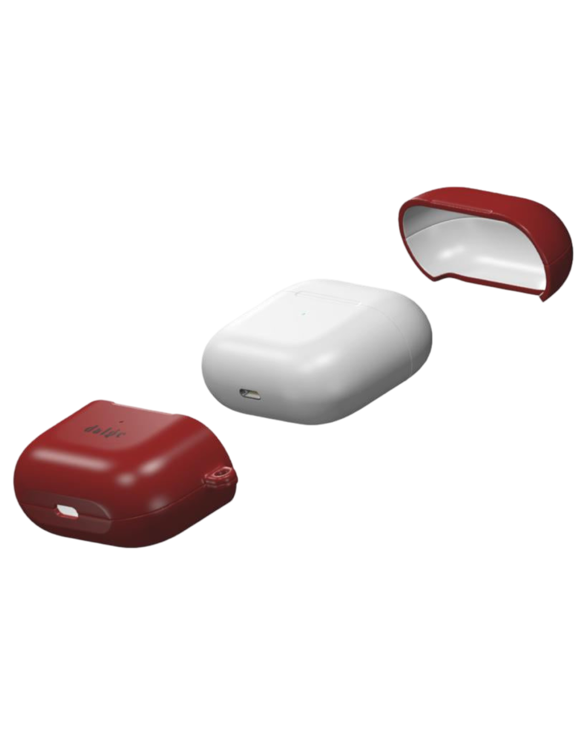 Apple Red Earbuds Case Int.