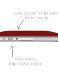 Apple Red Laptop Case | Secure & Stylish Accessory