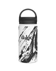 Abstract Splash Stainless Steel Water Bottle