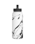 Abstract Splash Stainless Steel Water Bottle