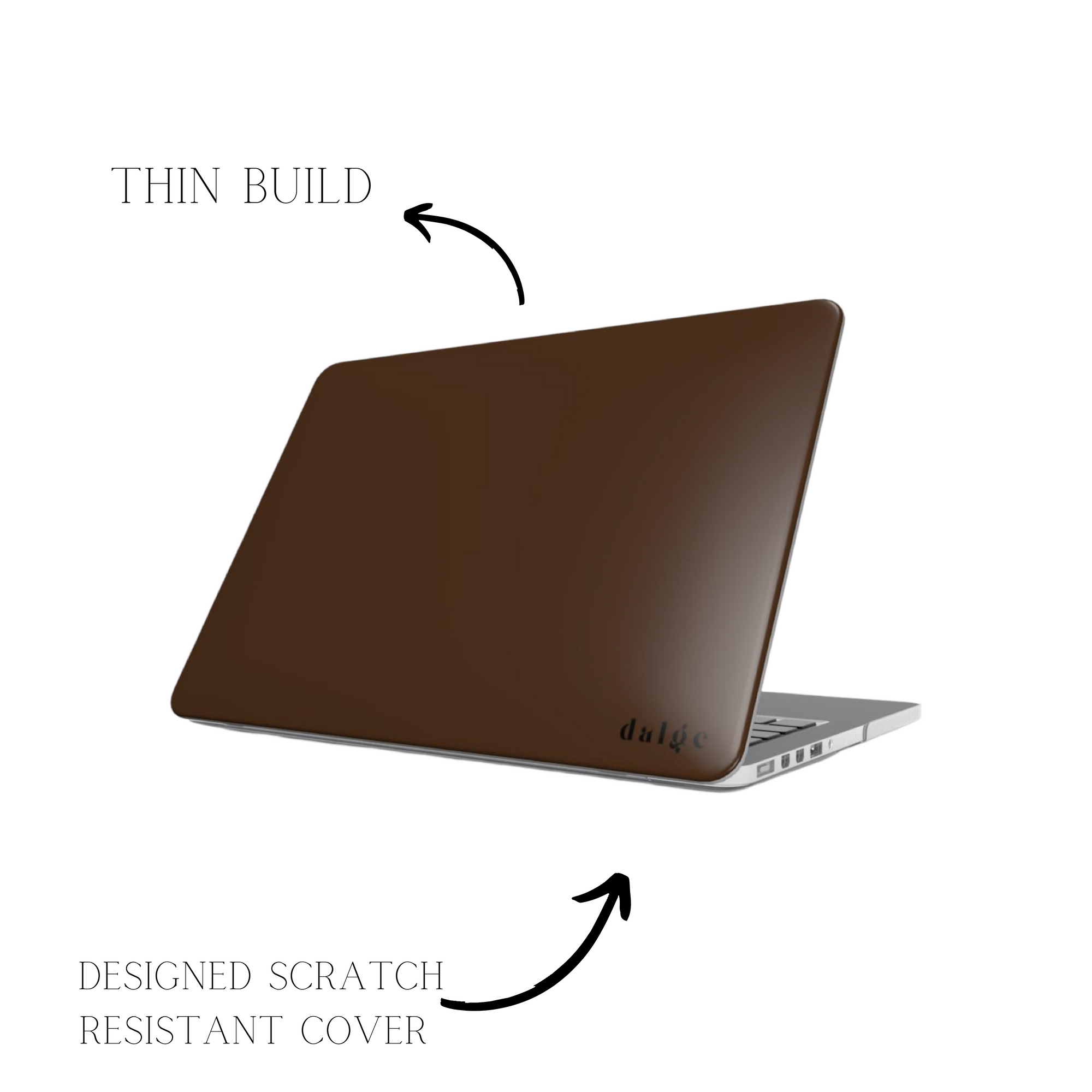 Tan Lips Laptop Case | Artistic Full Coverage