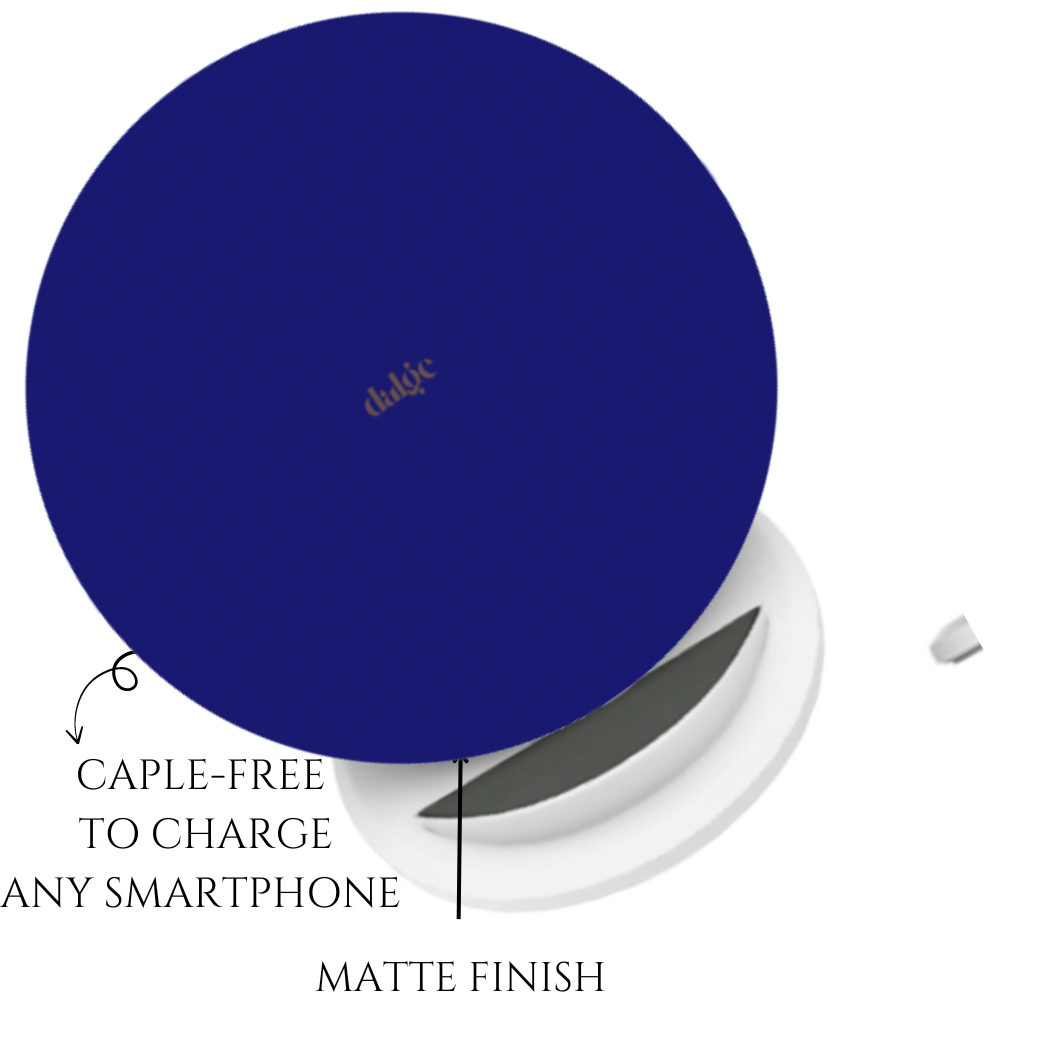 Midnight Blue Wireless Charger | Artistic Charging