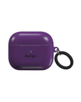 Purple Palette Earbuds Case with solid purple glossy finish giving and artistic protection to AirPods.