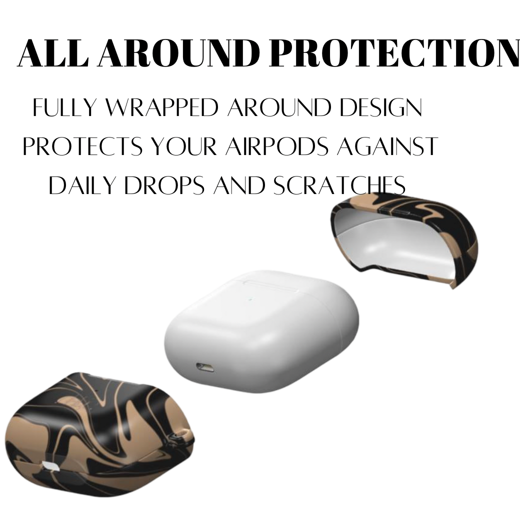 Caffe Latte Earbuds Case  | Secure & Stylish Protection 