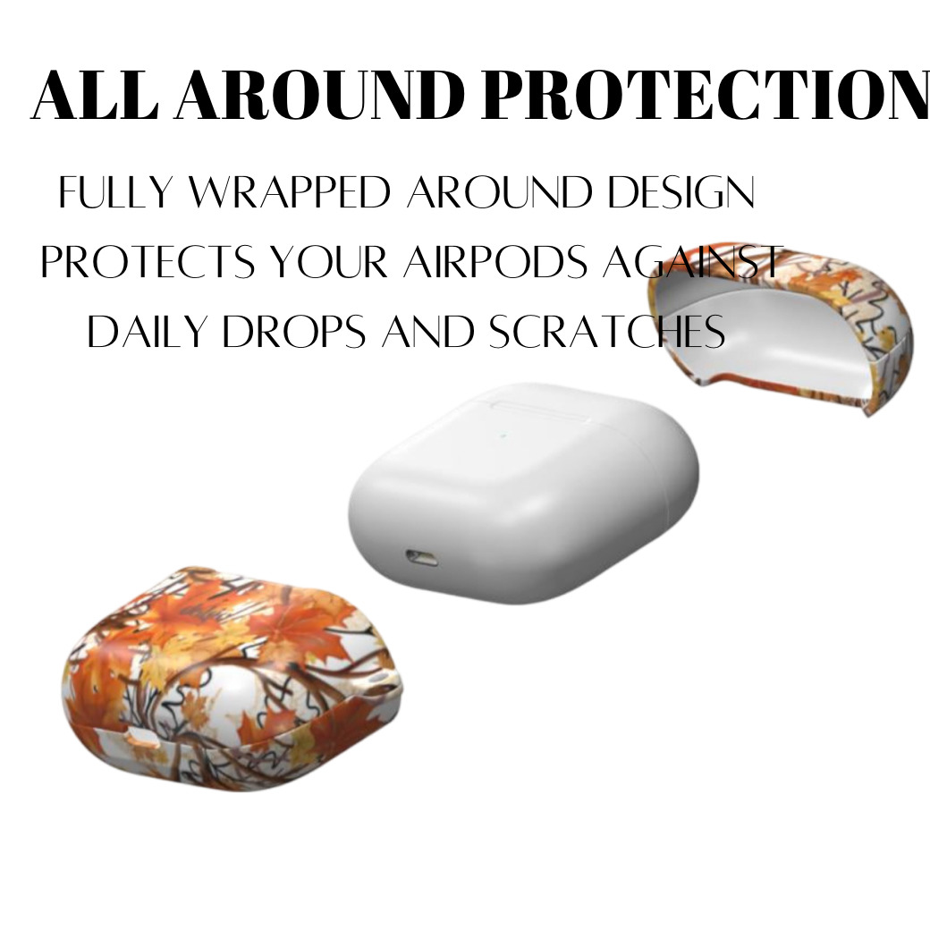 Falling Autumn Earbuds Case | Secure & Stylish Protection 