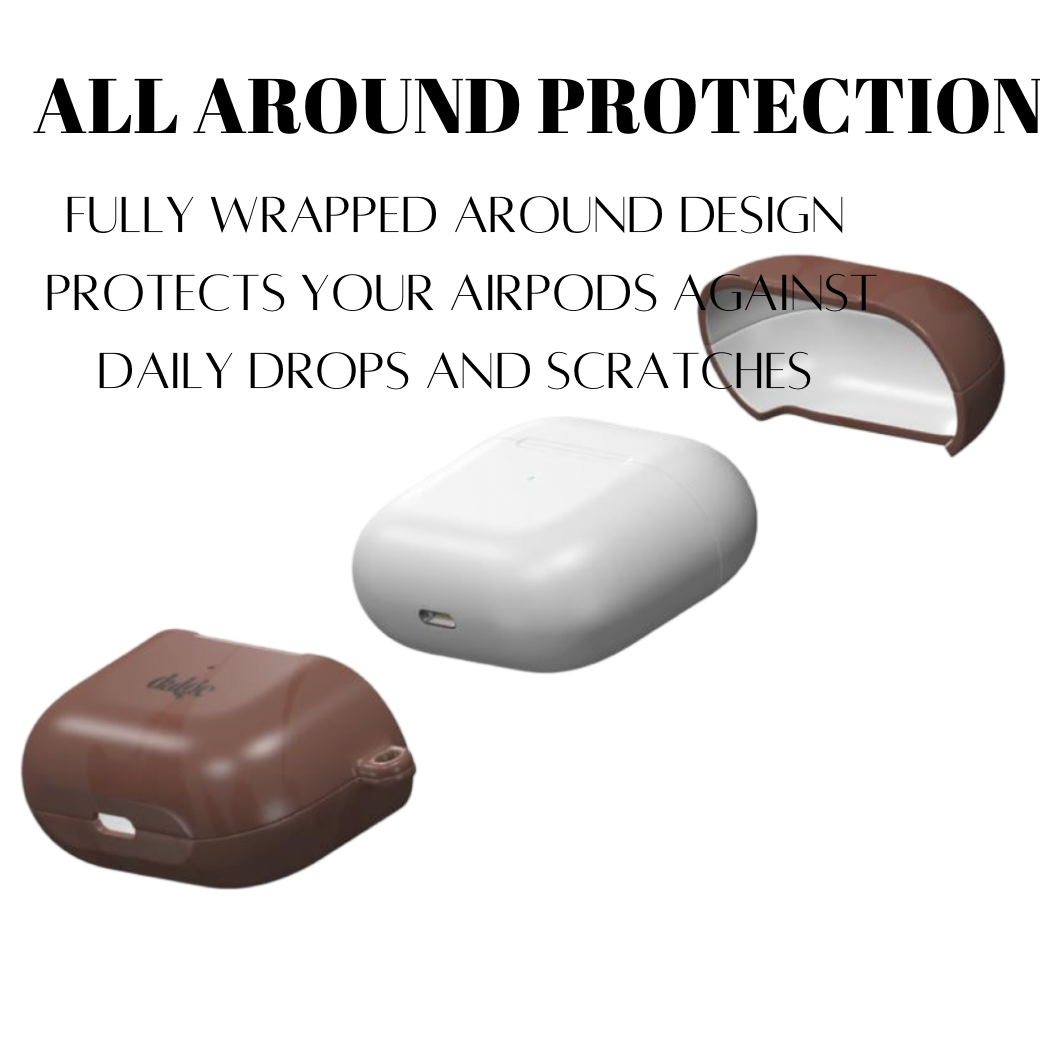 Cocoa Party Earbuds Case  | Secure & Stylish Protection 