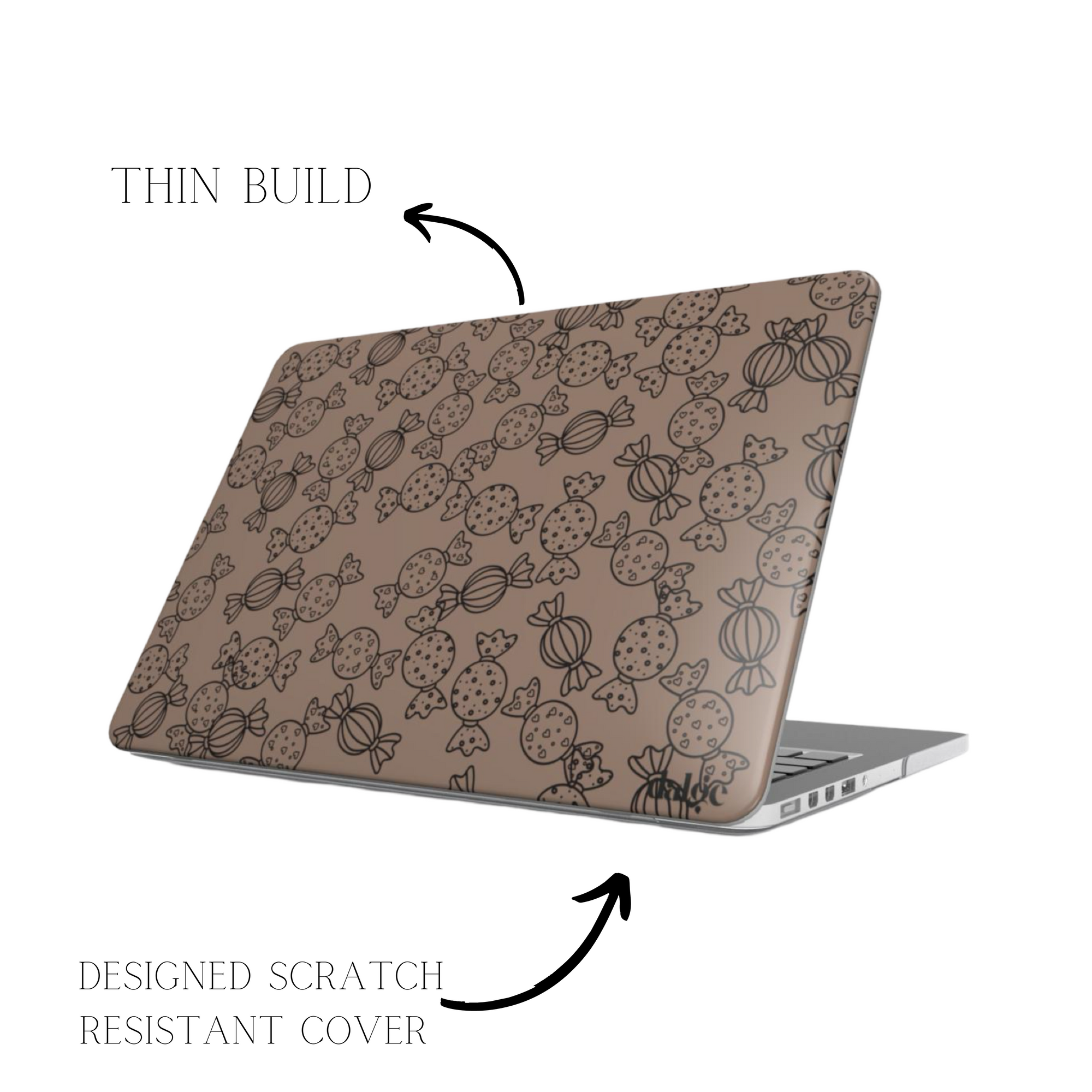 Treat Me Caramel Laptop Case Int.