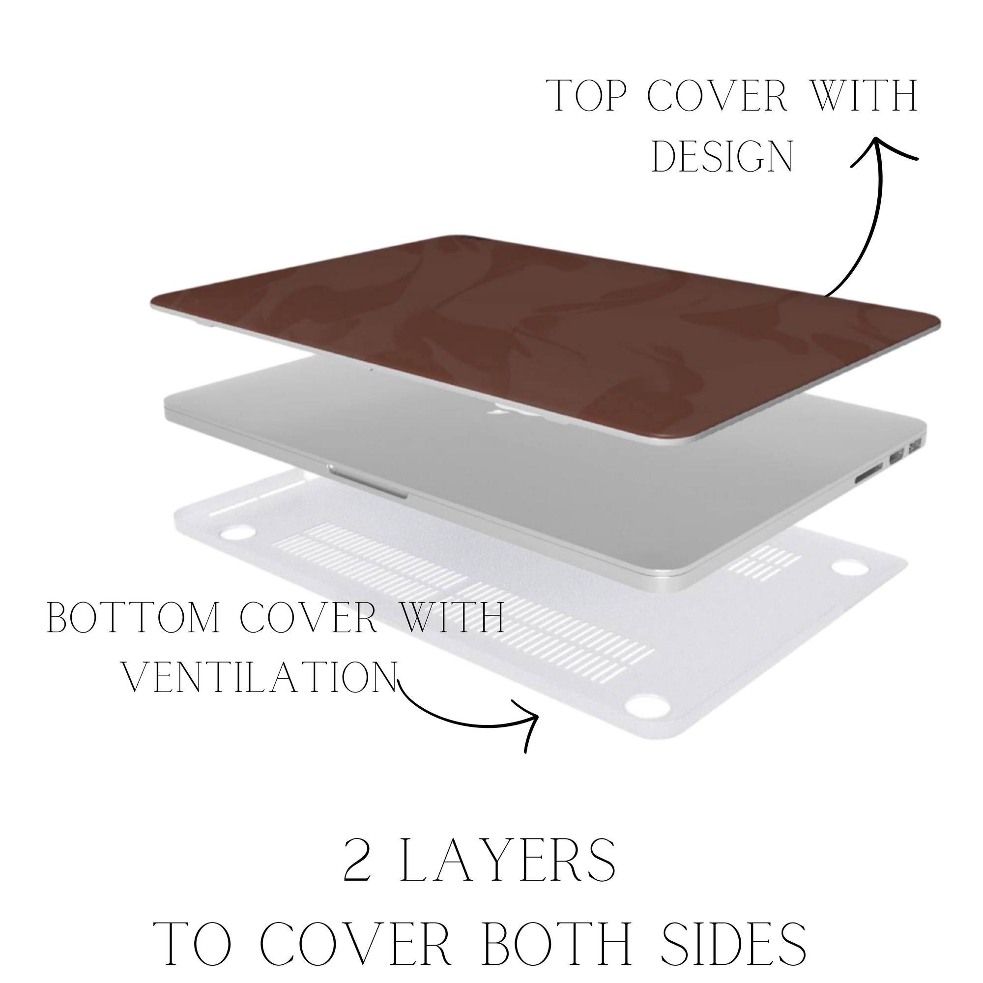 Cocoa Party Laptop Case | Artistic Full Coverage