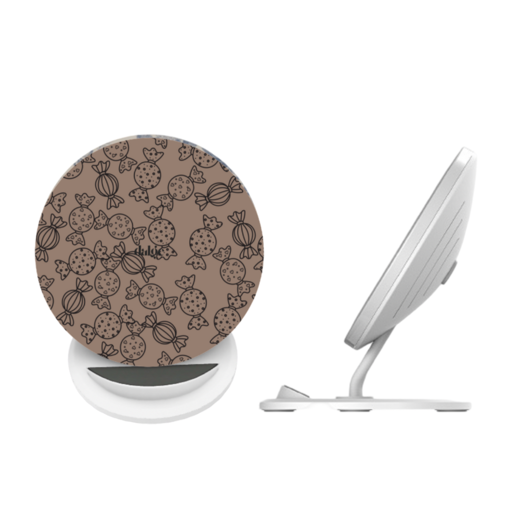 Treat Me Caramel Wireless Charger  | Secure & Stylish Accessory