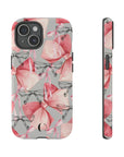 Dreamy Pink Bow Tough Phone Case  | Durable Artistry