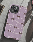 Pink Bow Tough Phone Case